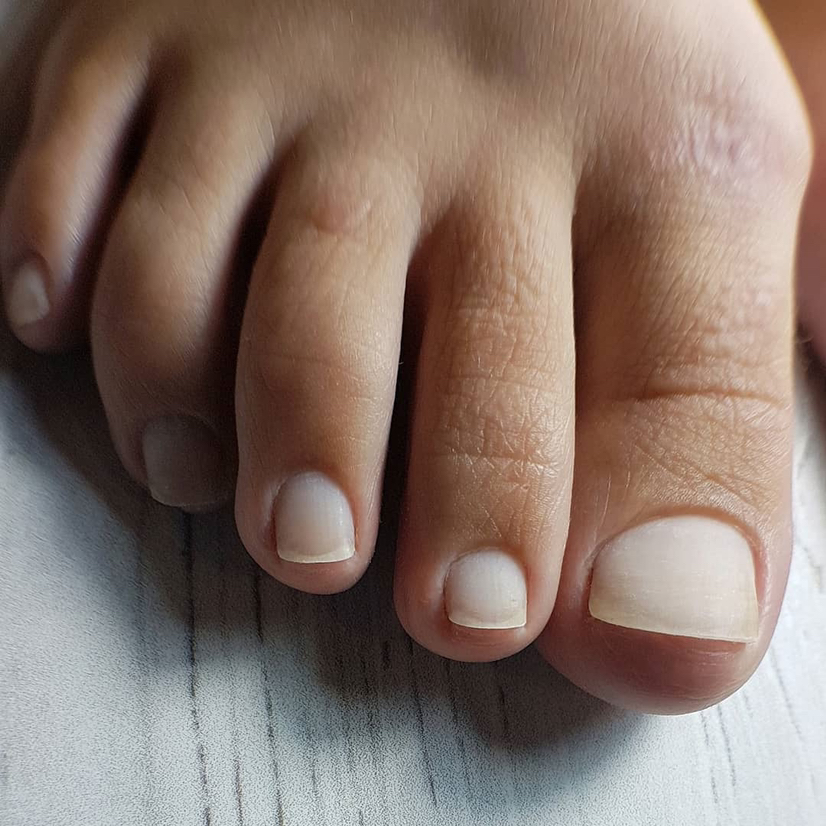 Педикюр только пальчики без покрытия