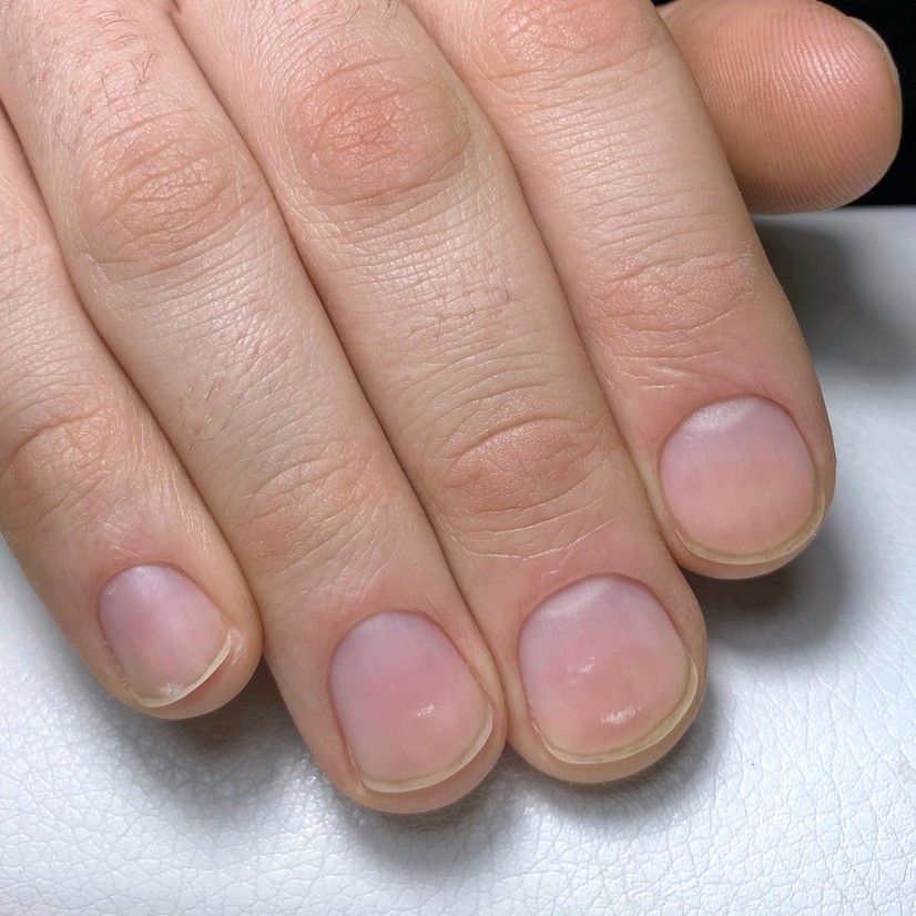 Маникюр без покрытия