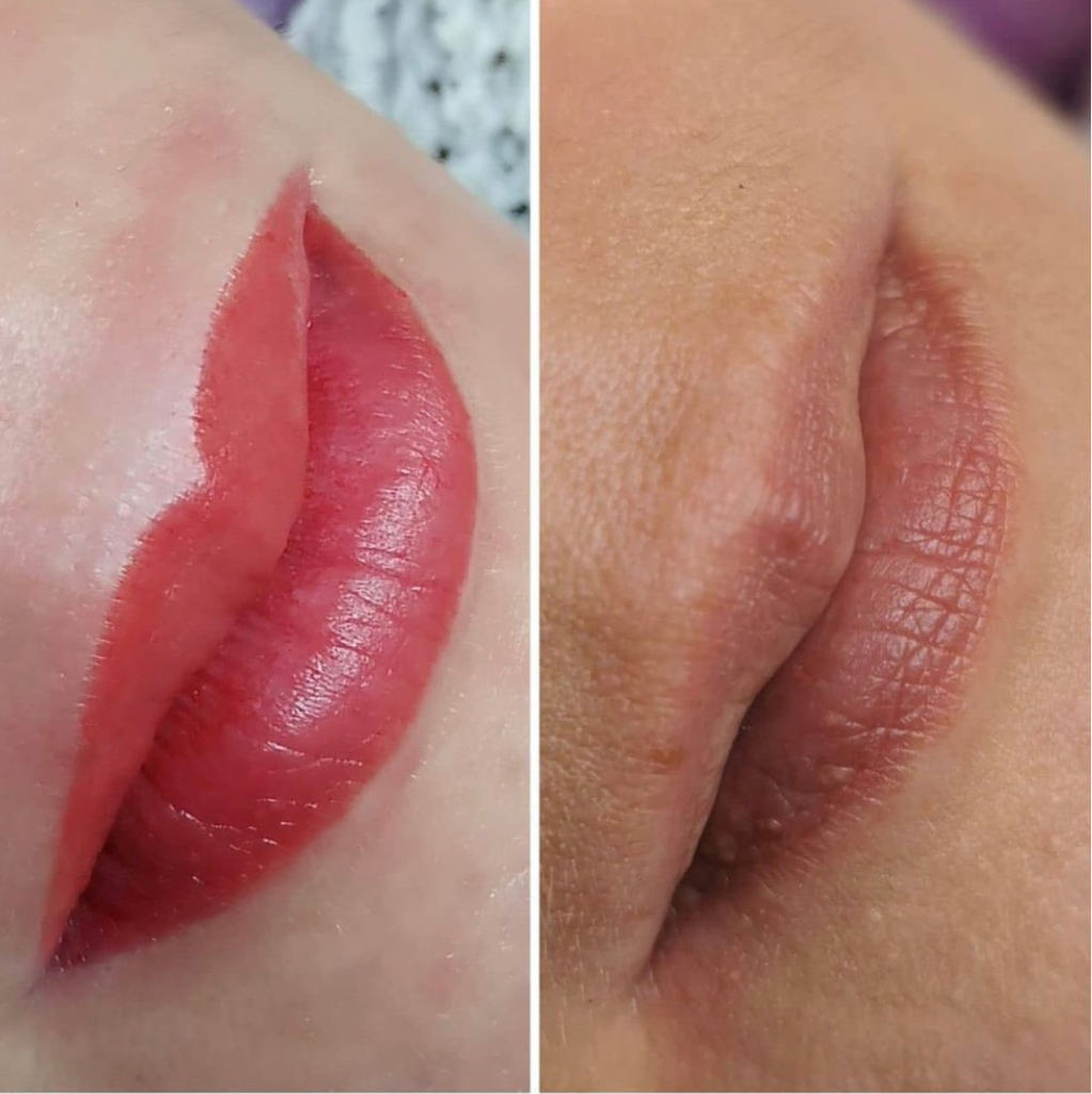 Перманентный макияж губ