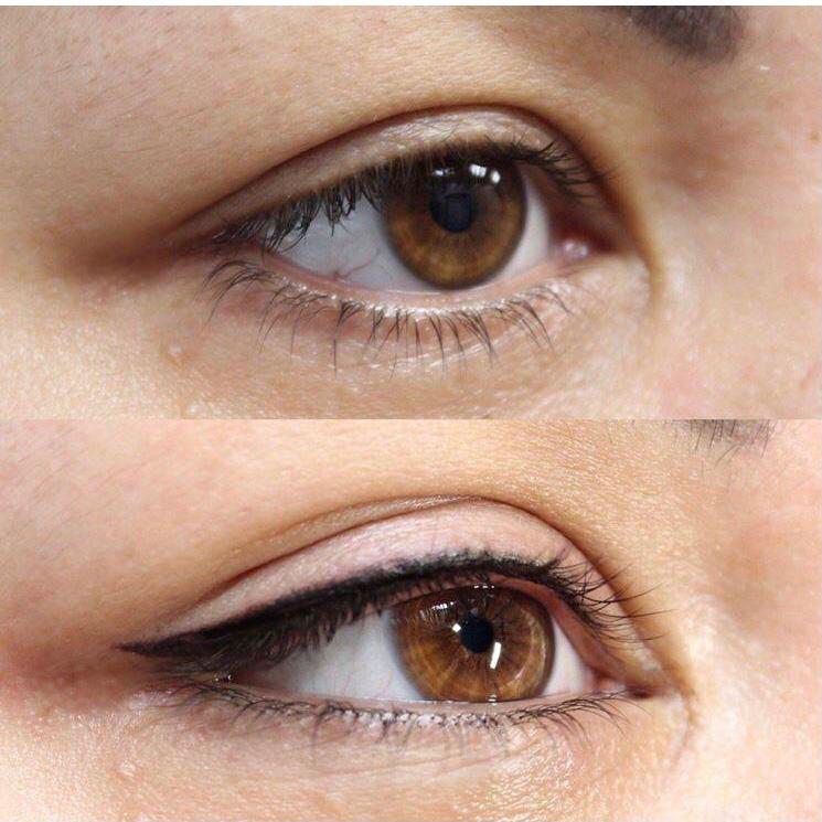 Перманентный макияж век (стрелки )