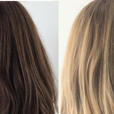 Осветление волос Constant Delight Средние волосы