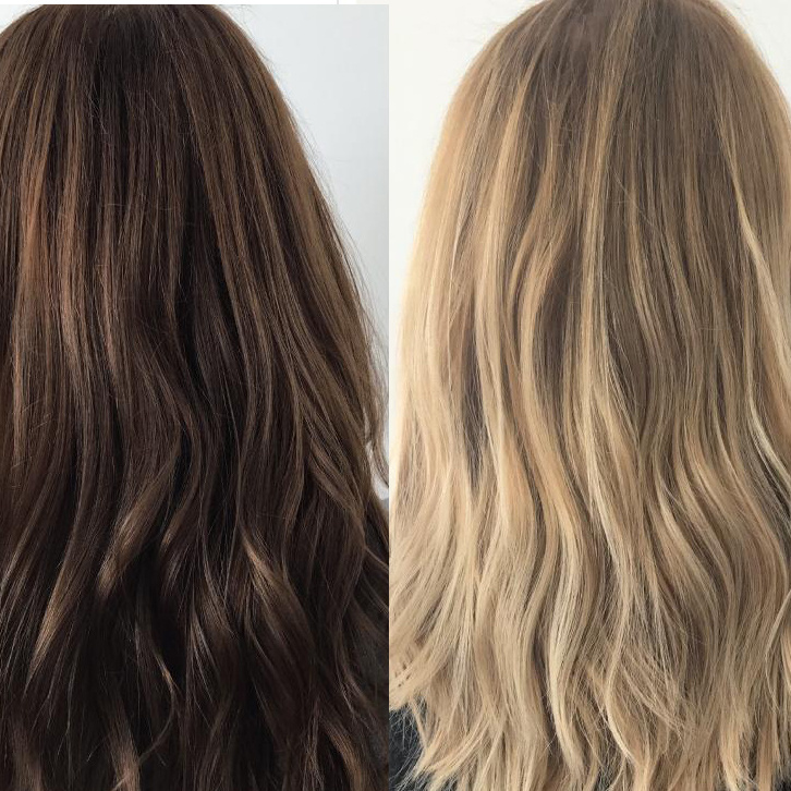 Осветление волос Constant Delight Длинные волосы