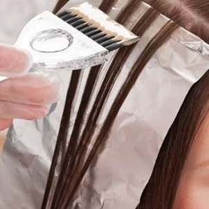 Мелирование на фольгу Constant Delight средние волосы