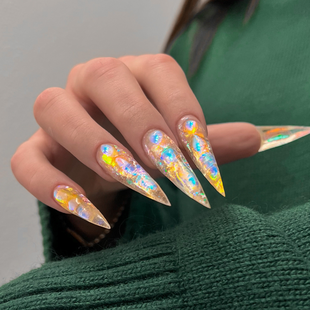 Аппаратный маникюр + наращивание + однотонное покрытие/ дизайн