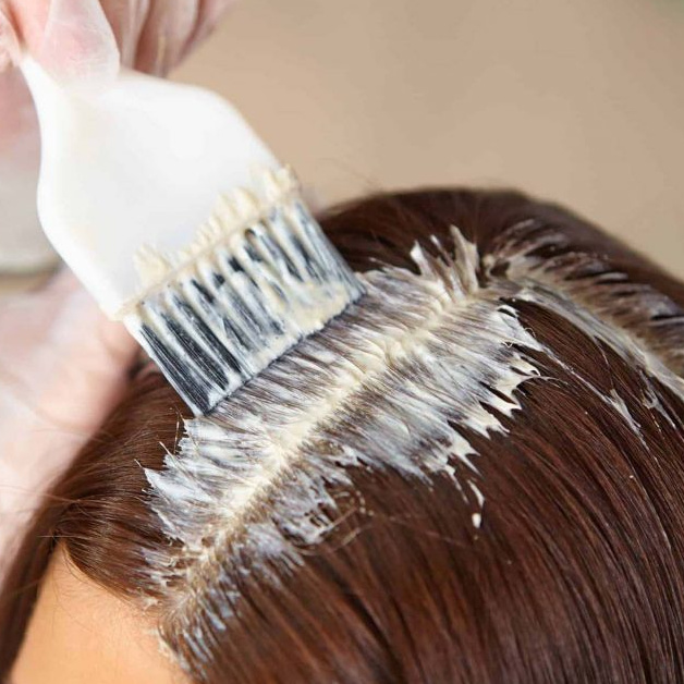 Однотонное окрашивание