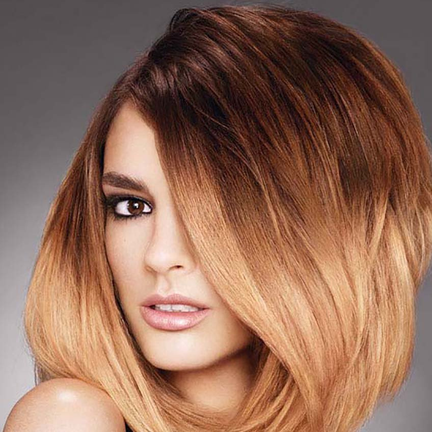 Окрашивание ОМБРЕ или ШАТУШ Constant Delight Средние волосы