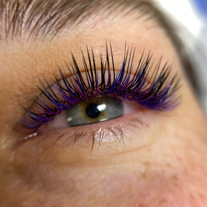 Цветное наращивание