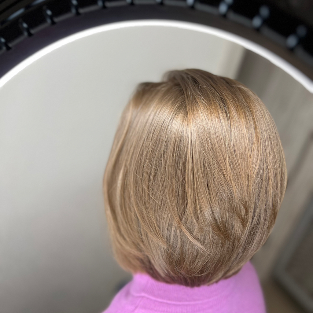 Тонирование волос на брендах:Kevin Murphy,Fane/короткие волосы/В стоимость входит укладка на брашинг