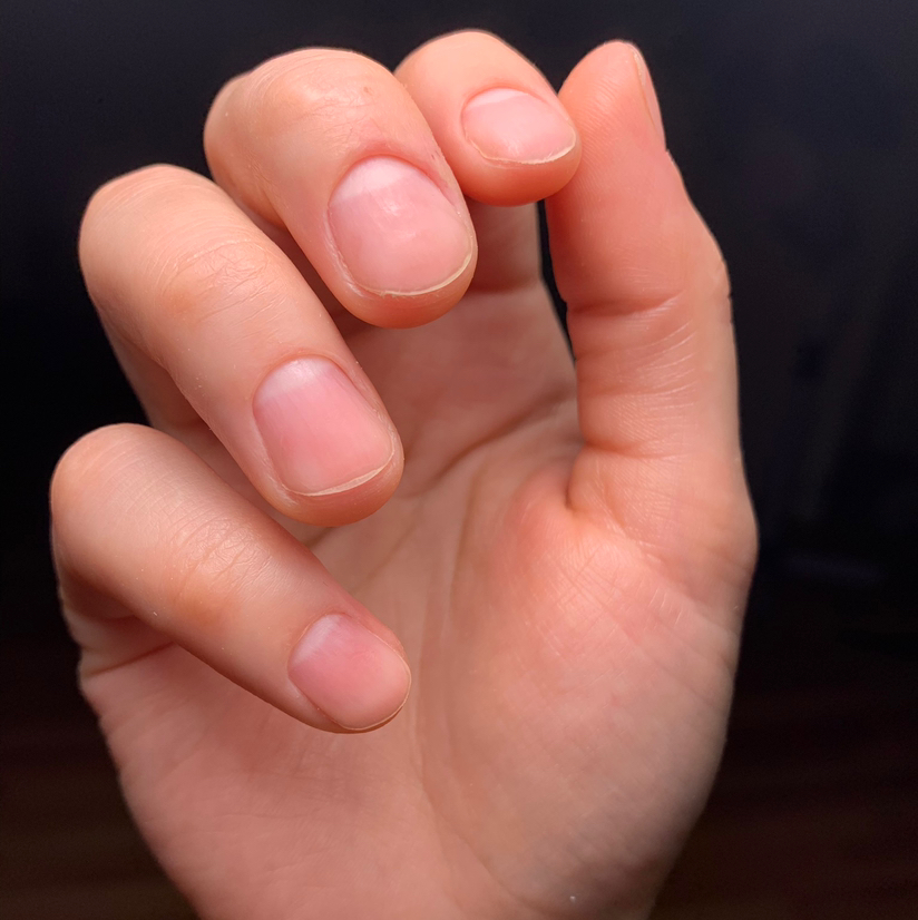 Маникюр без покрытия