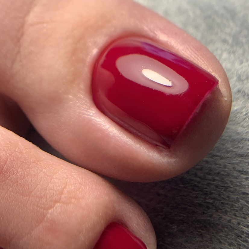 Педикюр полный с покрытием