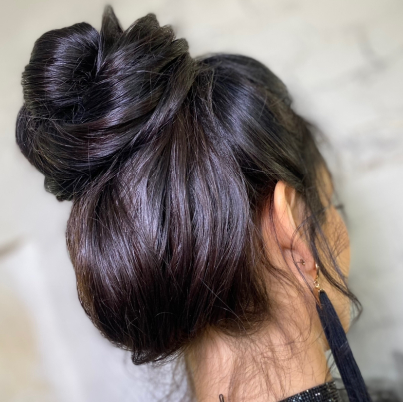 Причёска вечерняя