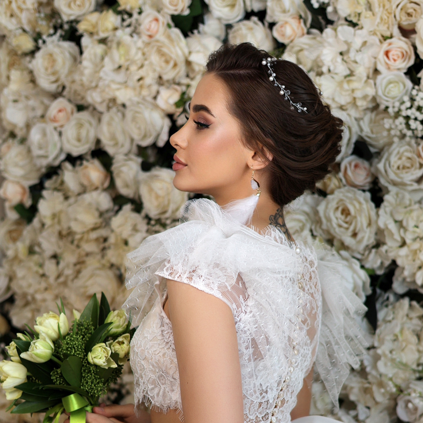 Свадебная причёска