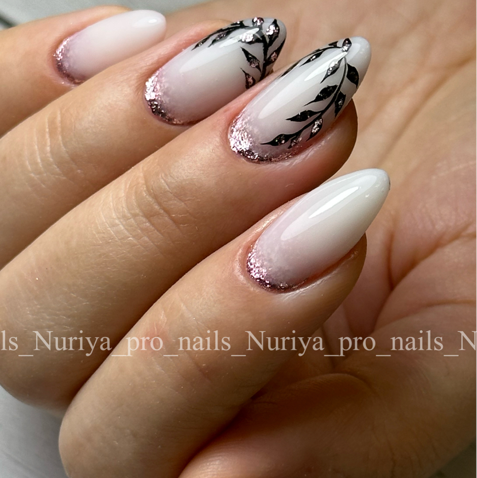 2. Маникюр + покрытие + дизайн на ногтях(+ от 300₽ снятие чужой работы):  -френч;  -градиент;  -акварель;  -текстуры,блестки;  -втирка;  -и