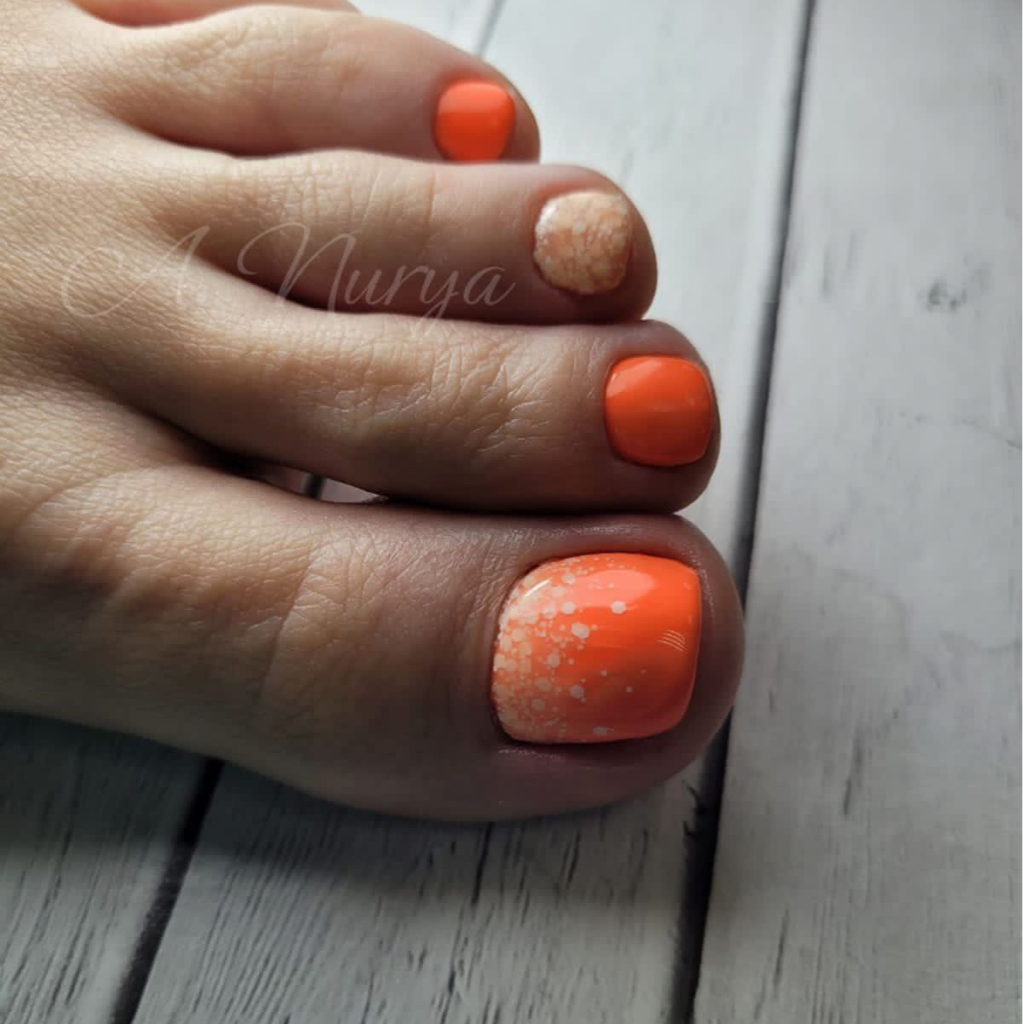 2.1. Обработка пальцев на ногах + покрытие гель лаком (Оплата наличными!)