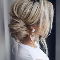 Прическа вечерняя