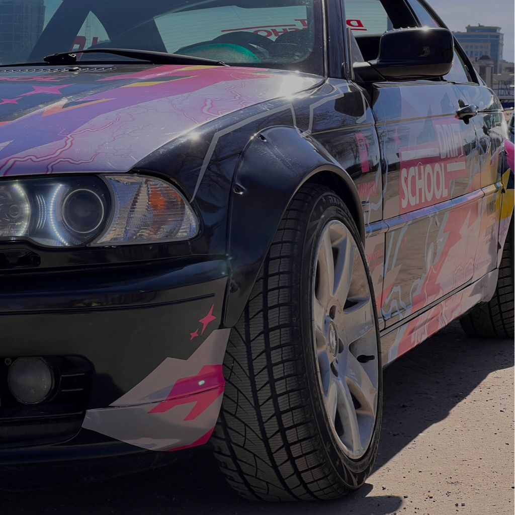 Дрифт школа БМВ 1 час!