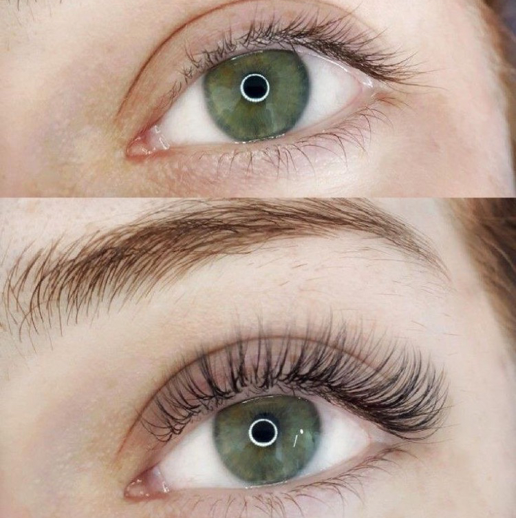 Классические наращивание ресниц