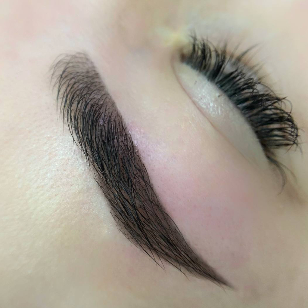 Коррекция+Окрашивание бровей