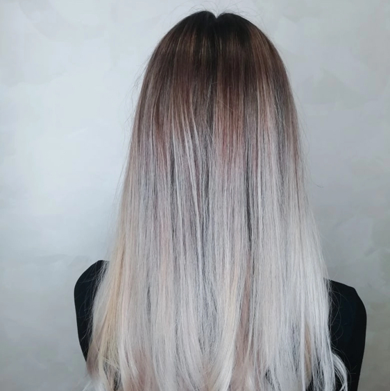 Окрашивание аир тач по 3 длине волос