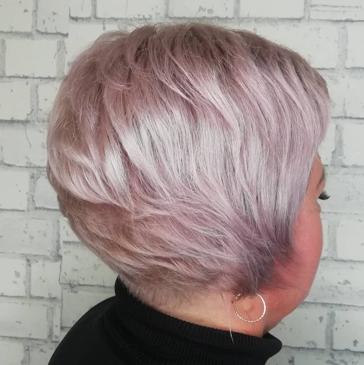 Окрашивание Волос В Одит Тон, Короткая Стрижка