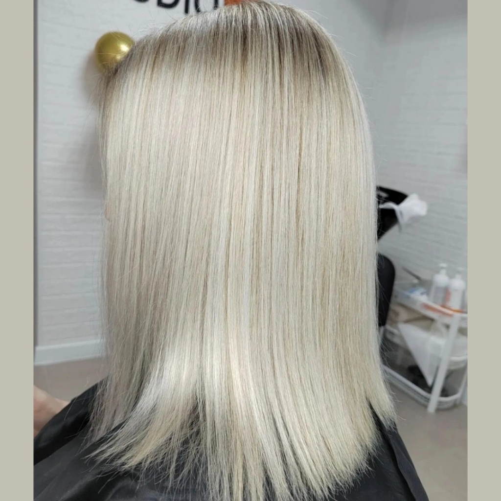 Окрашивание волос в один тон /краситель KAPOUS