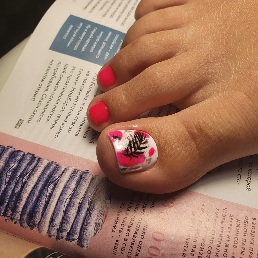 Частичный педикюр