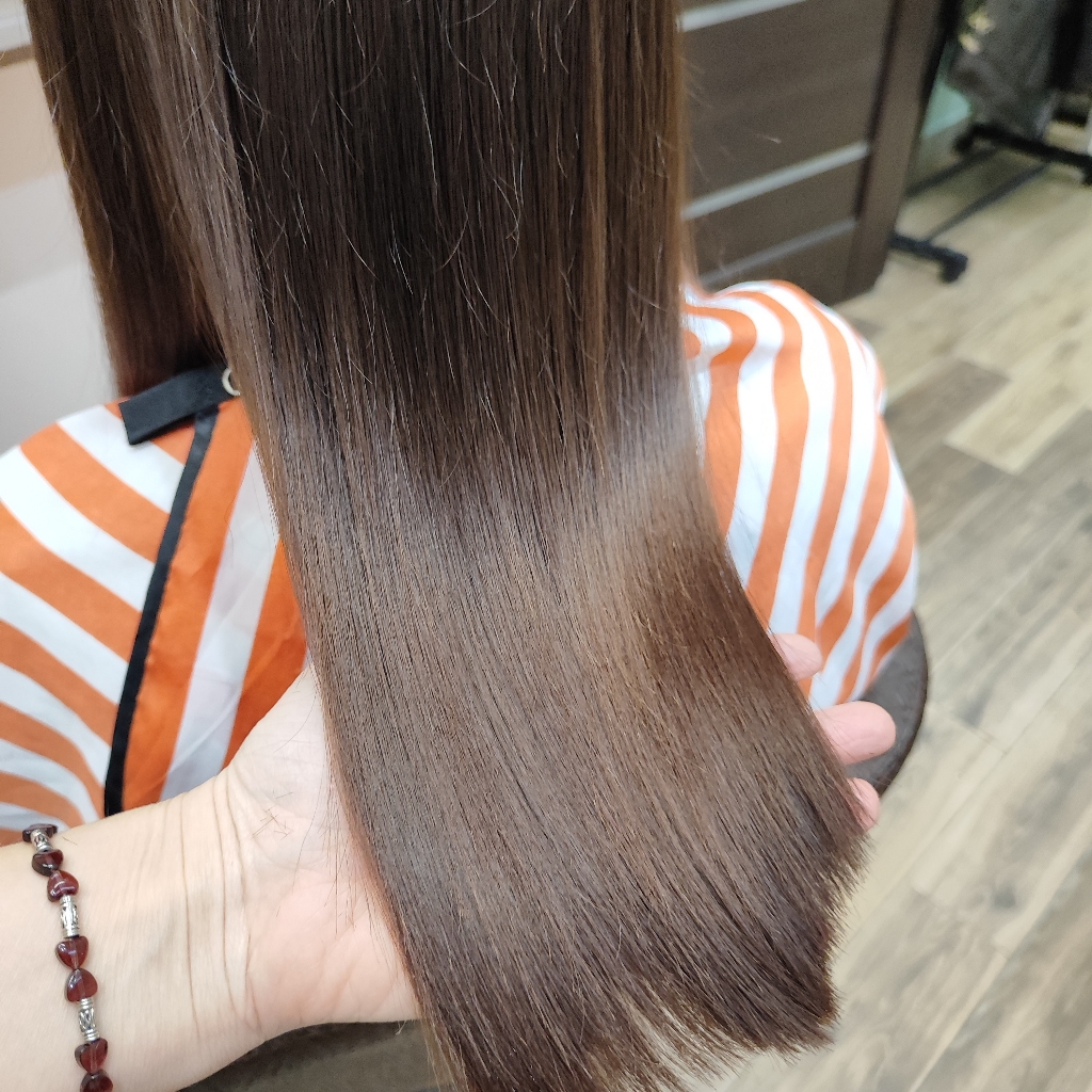 Полировка волос