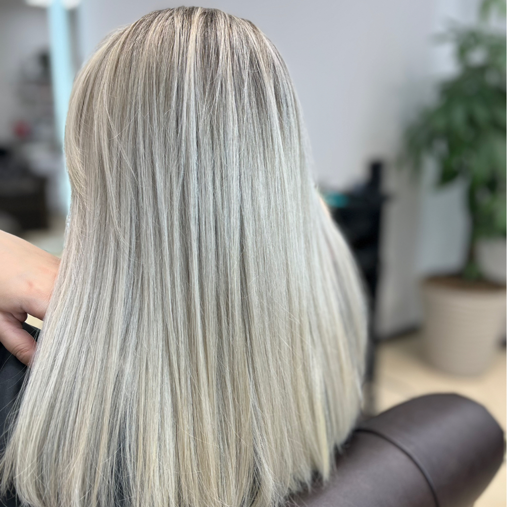 Сложное окрашивание Loreal (длинные волосы)блондирование, Балаяж, Шатуш