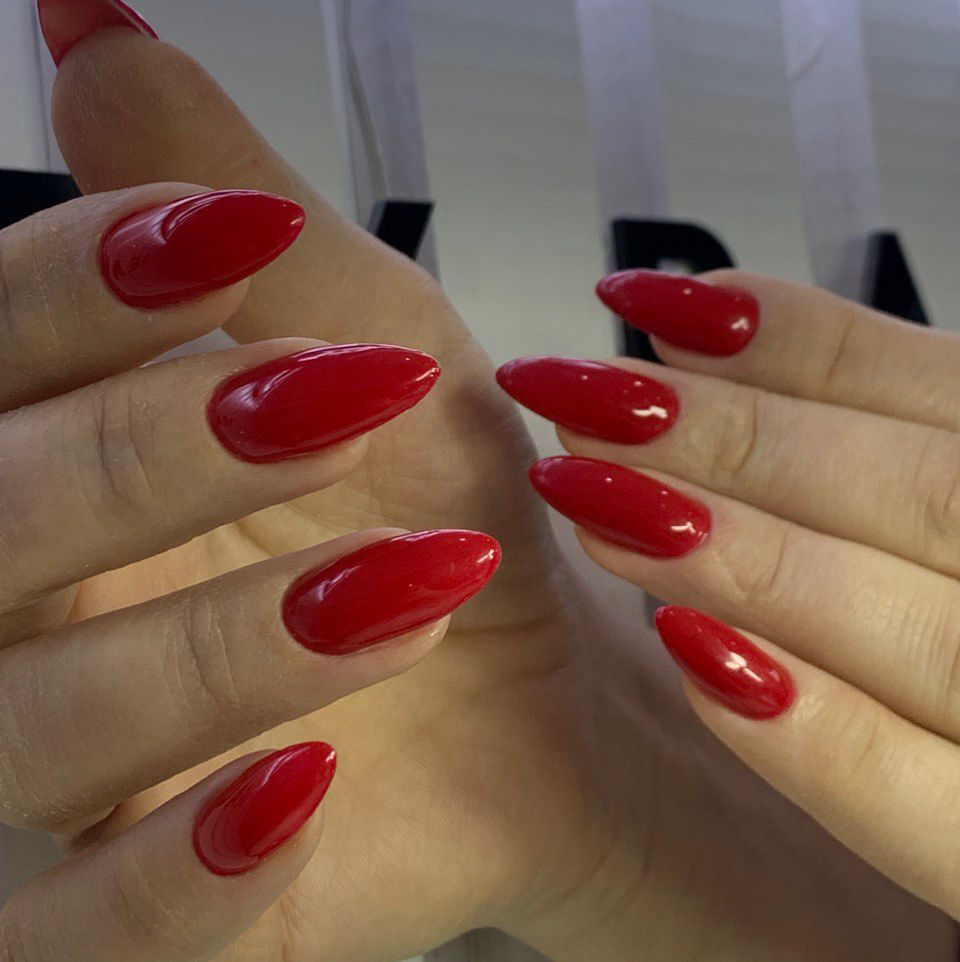 Наращивание ногтей длина 3,4