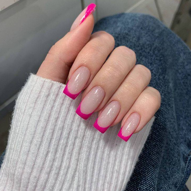 Маникюр + Покрытие Дизайн (френч)