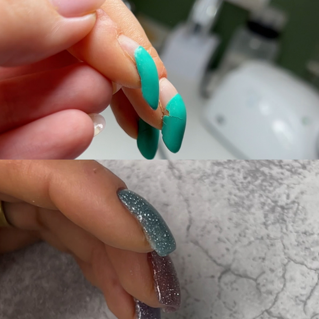 Поднятие клюющих ногтей, доп.услуга