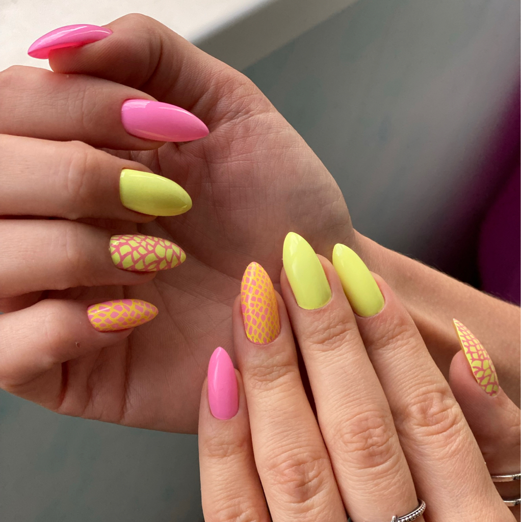 Снятие, маникюр, покрытие ГЛ ( большая длина, с укреплением)