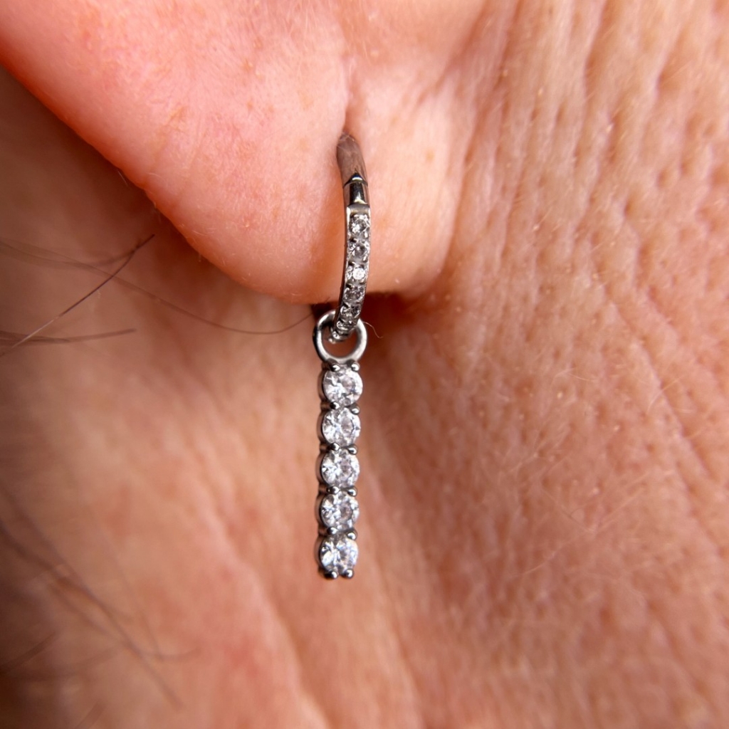 Пирсинг мочки уха