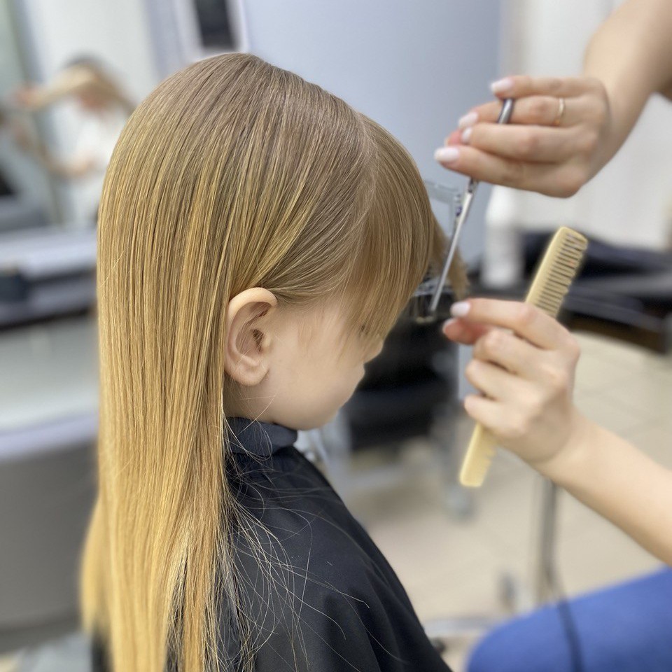 Создание челки