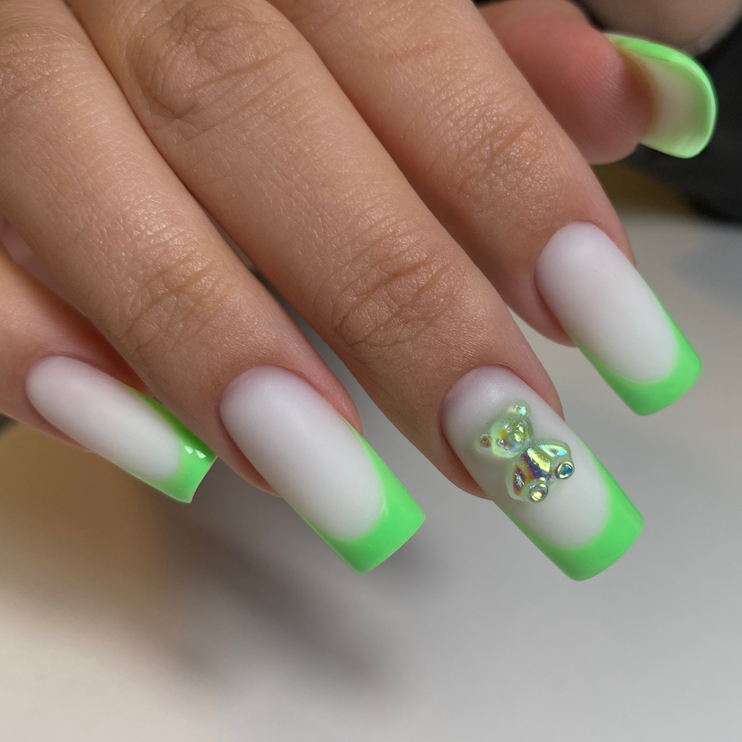 Маникюр +  наращивание (верхние/нижние формы)