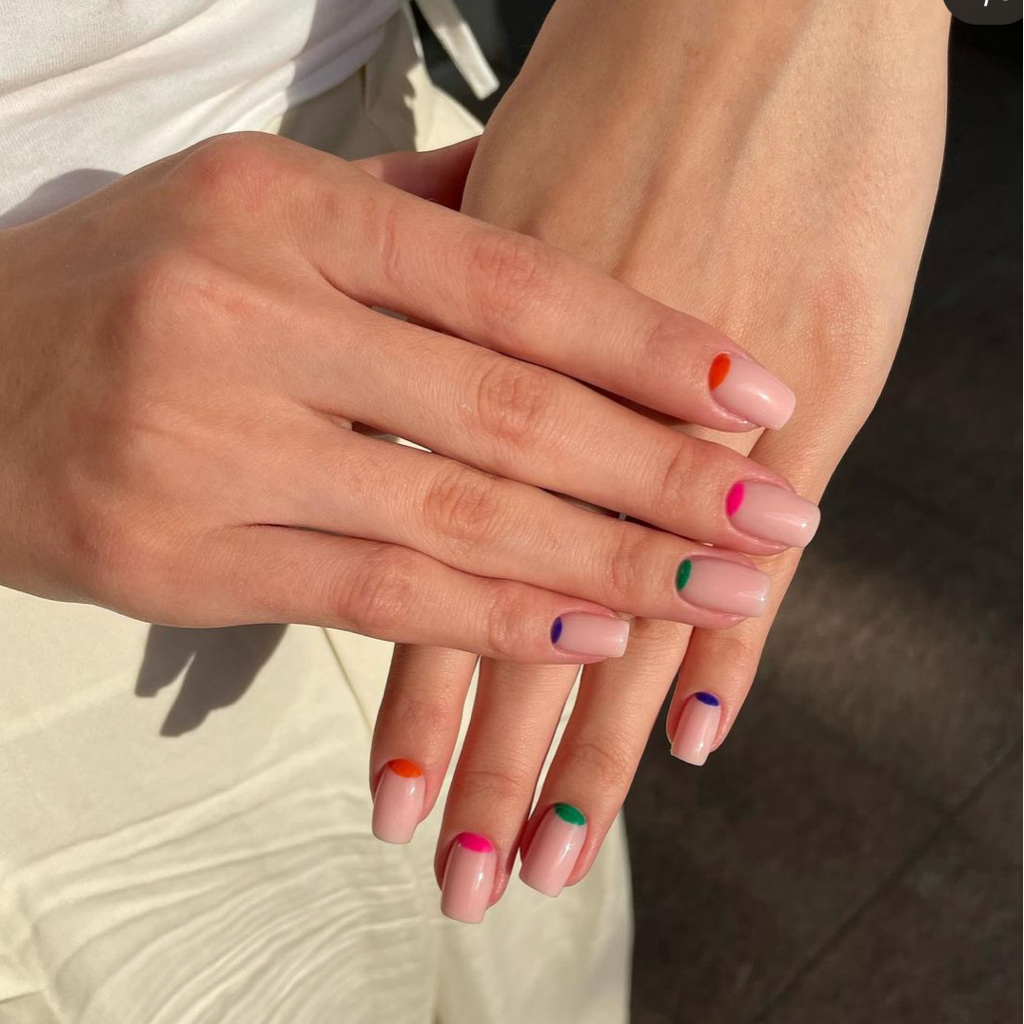 Маникюр+гель покрытие