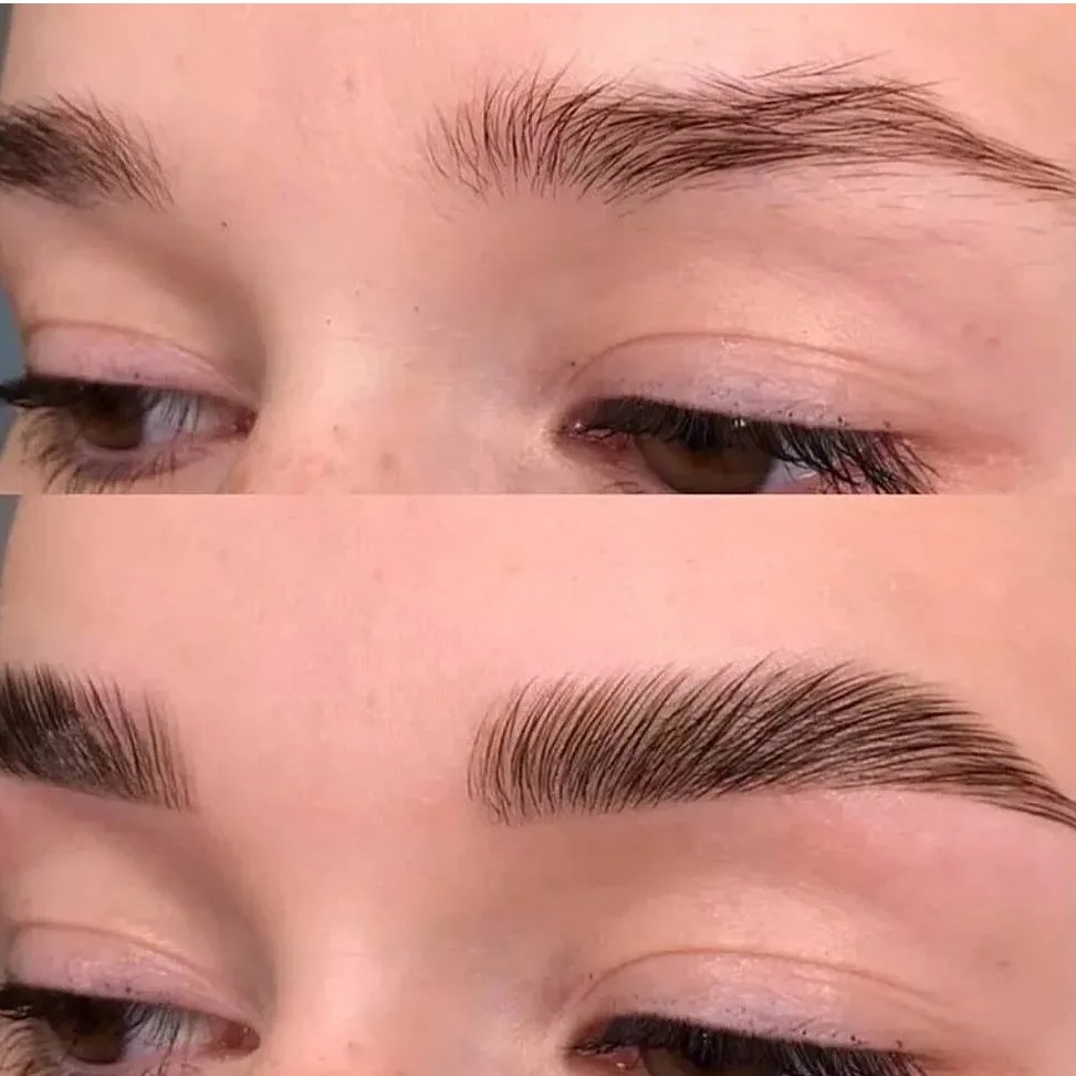 Долговременная укладка бровей