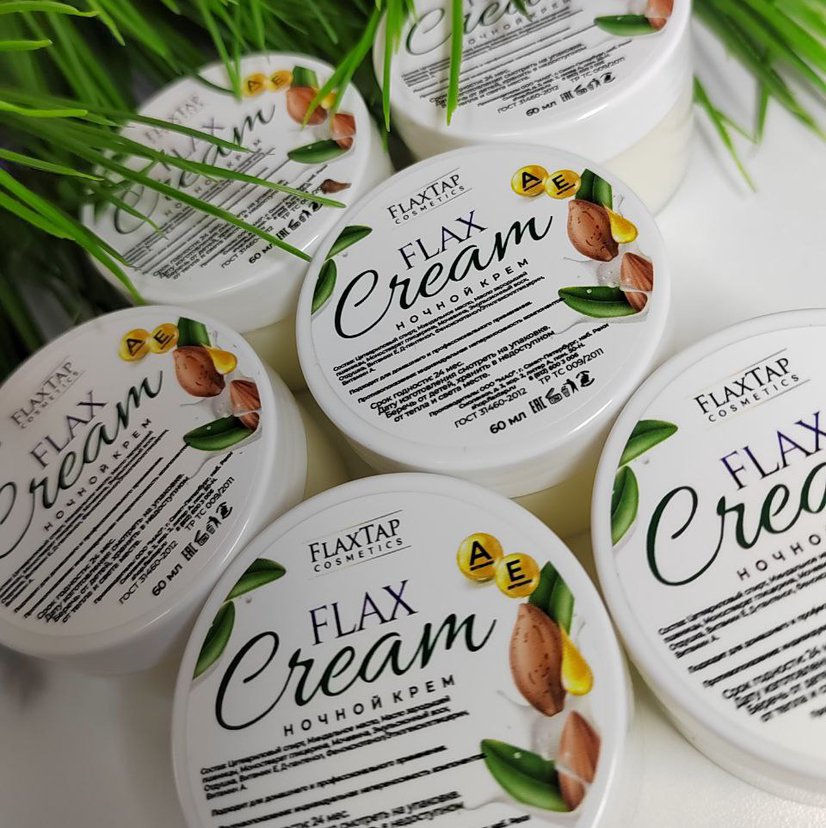 Ночной крем для лица FlaxCream