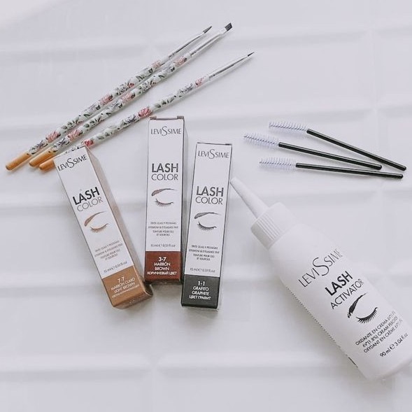 Окрашивание ресниц краской