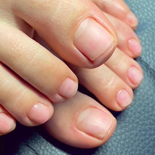 PEDICURE Обработка пальчиков (без стопы)