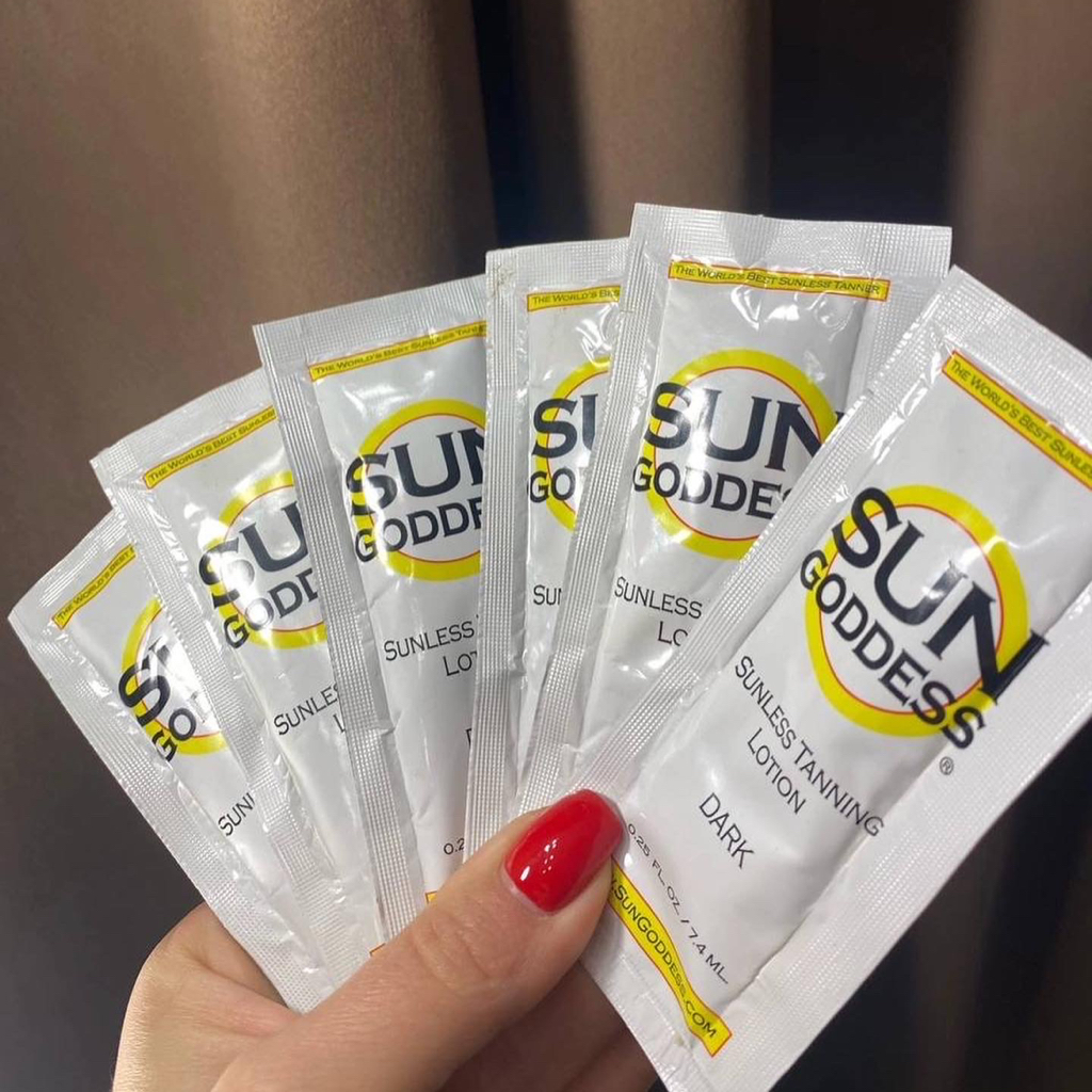 Автозагар в сашетках