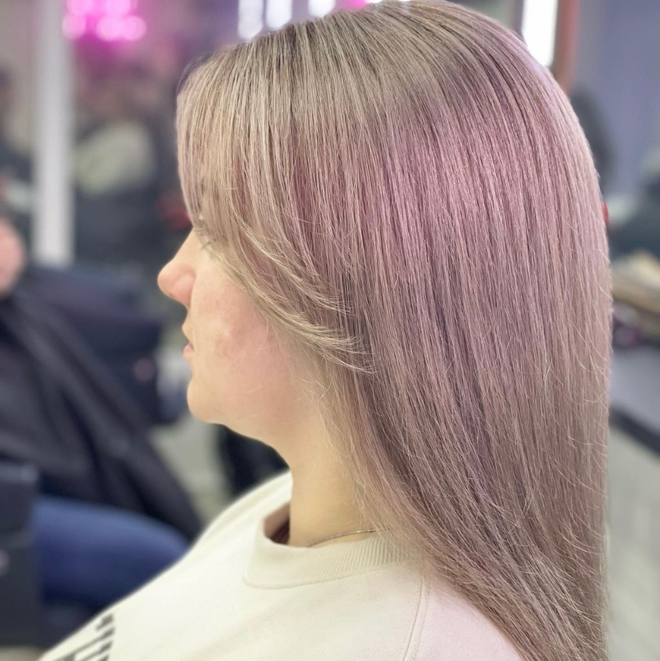 Коррекция чёлки