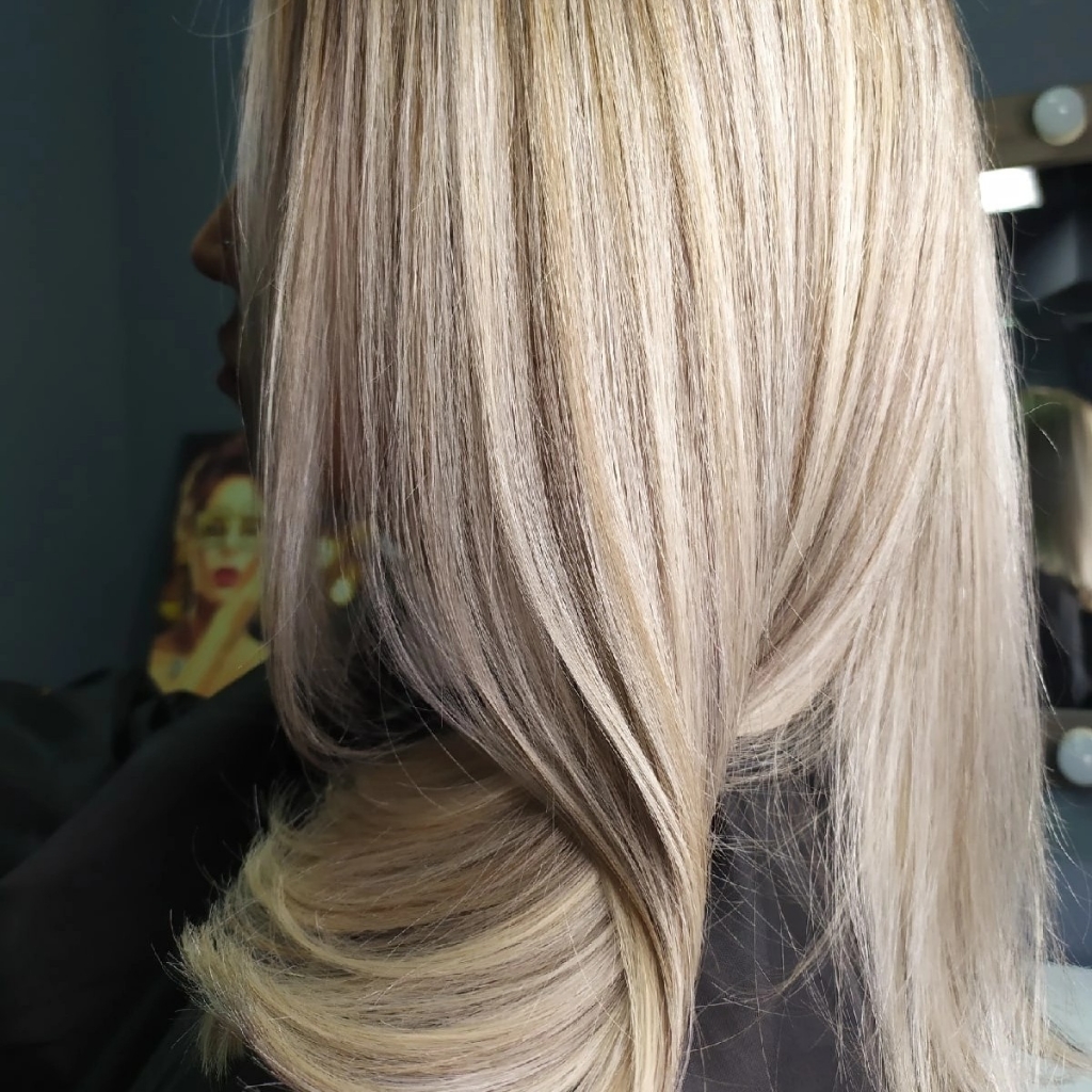 Мелирование + тон и все Сложные техники. От лопаток.