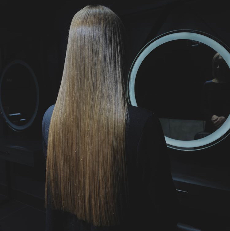 Кератинов выпрямление