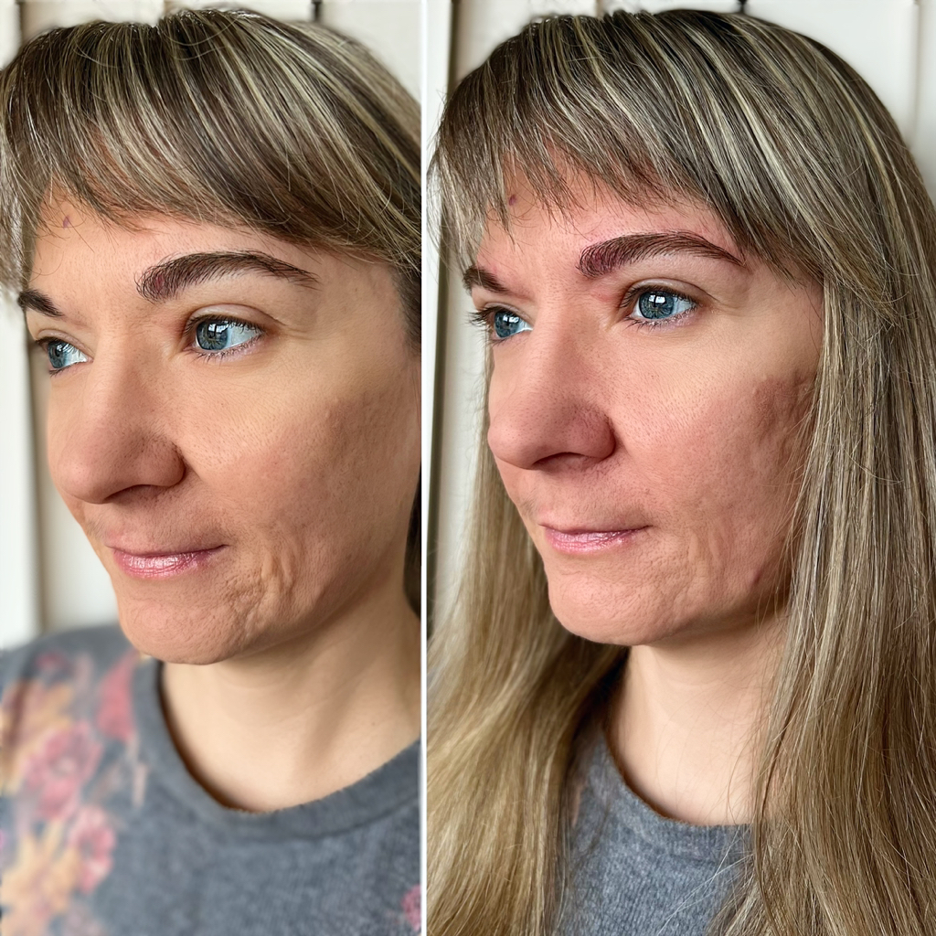 Осветление бровей без окрашивания