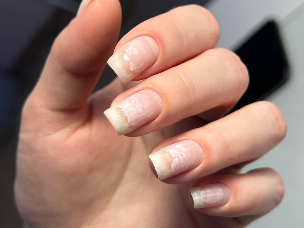 Снятие гель-лака + маникюр