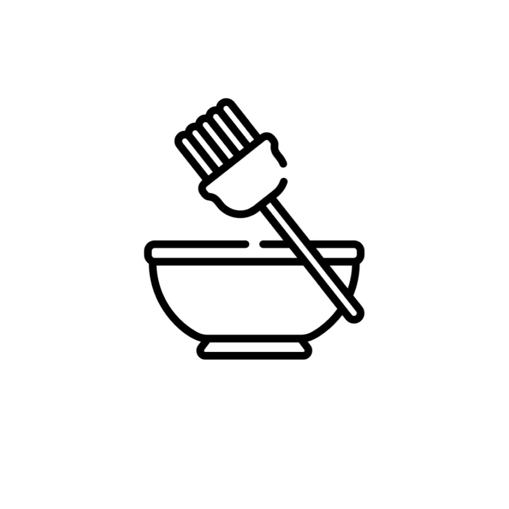 Окрашивание простое, в 1 тон