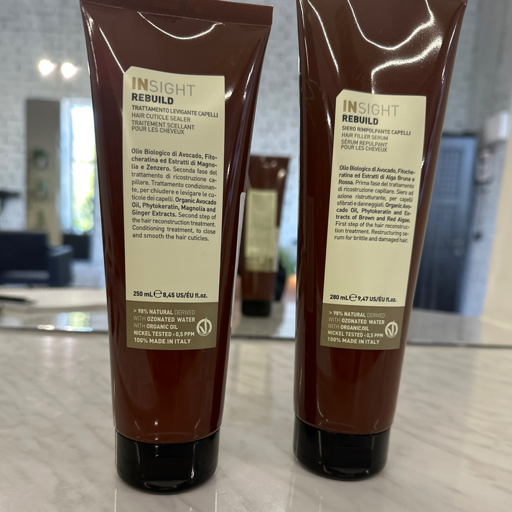 Био-армирование волос (REBUILD) до лопаток.