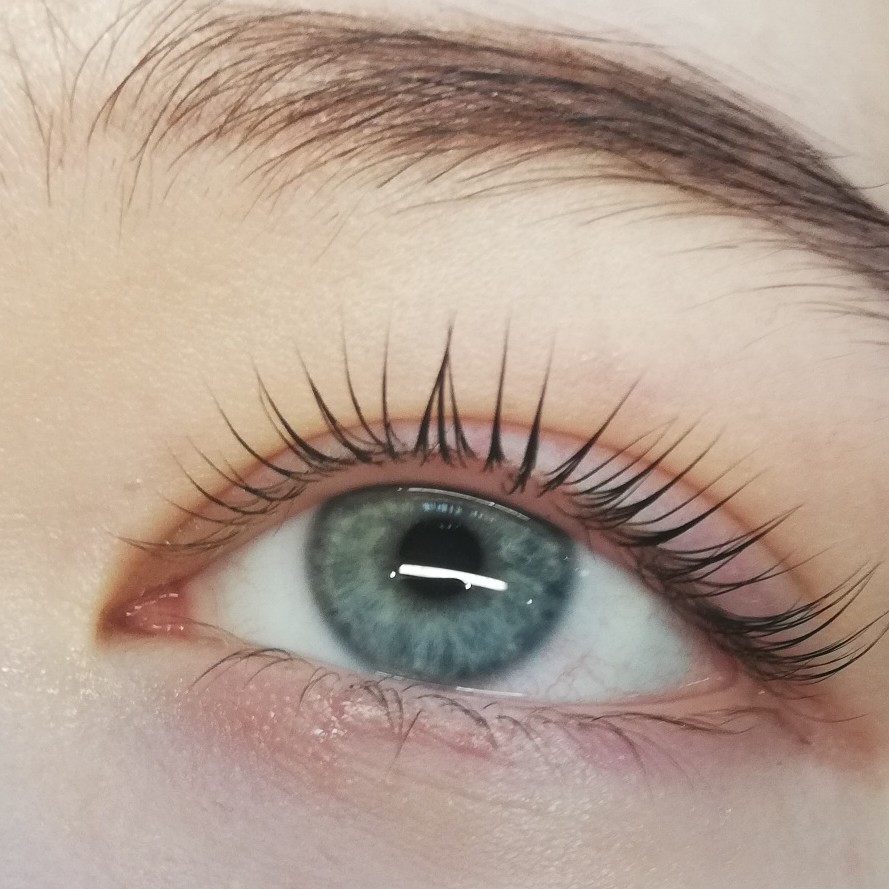 Окрашивание ресниц+ботокс(питание)+керотиновый гель