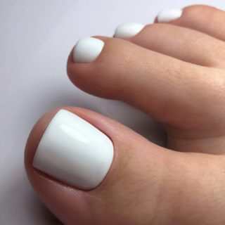 Педикюр гигиенический (обработка пальцев с покрытием)